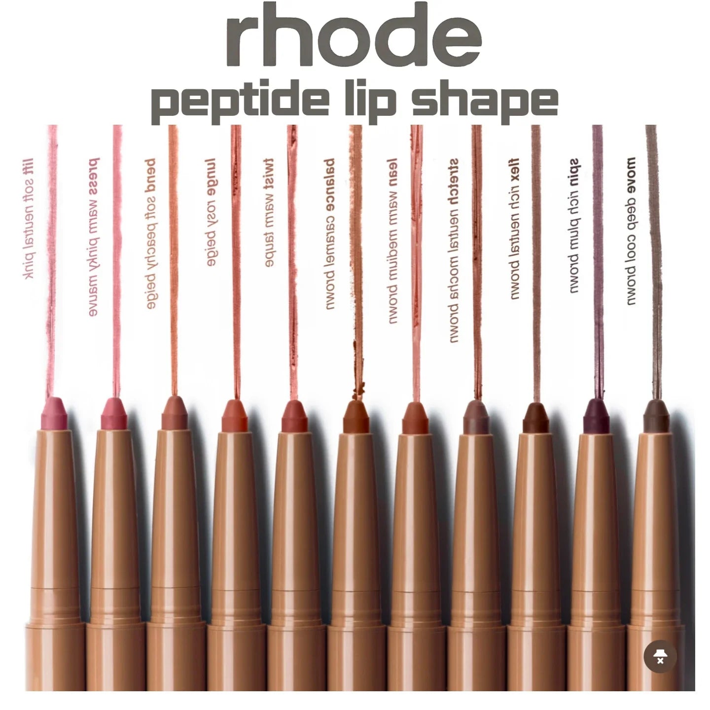 Rhode Peptide lip shape